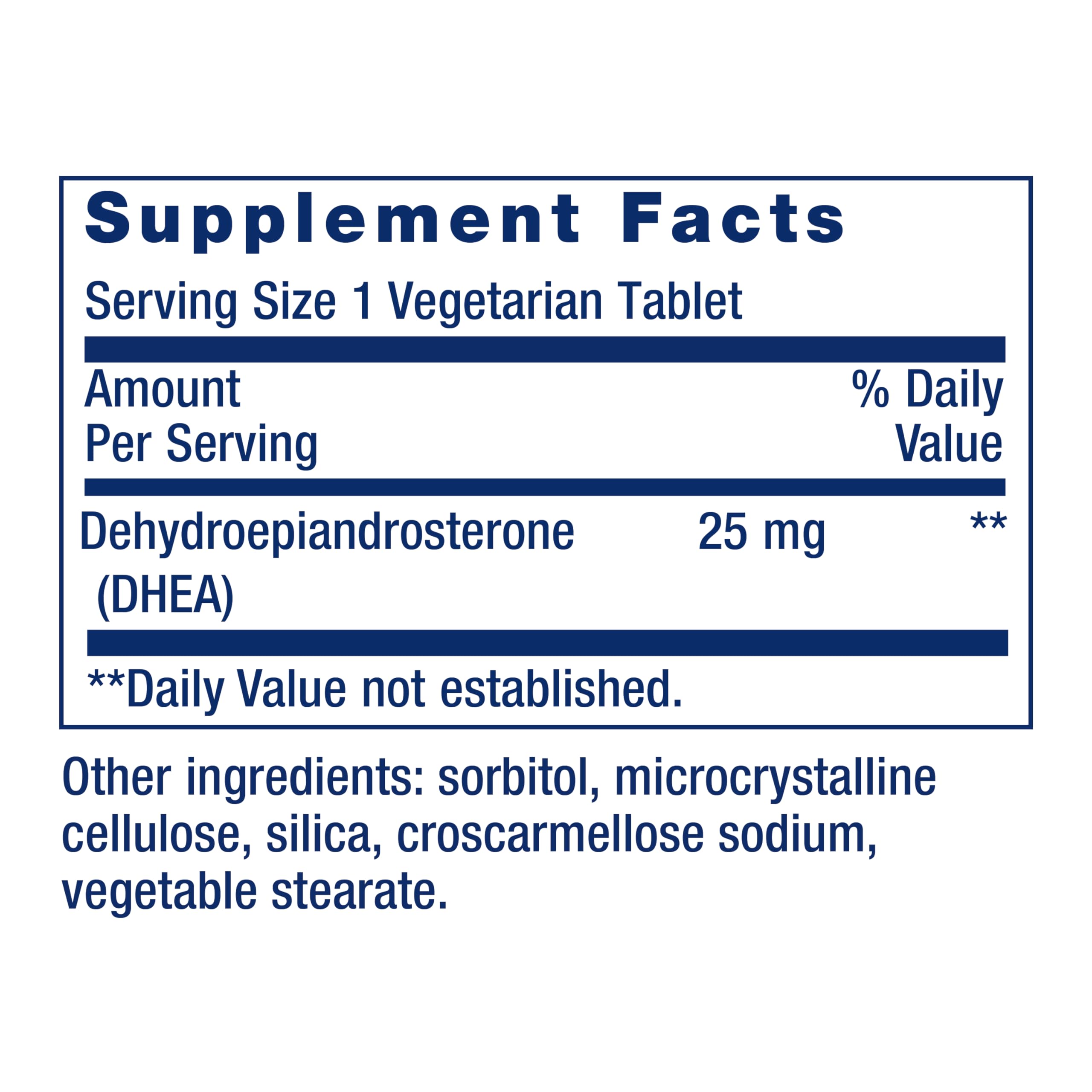 Foto 4 pulgar | Suplemento Life Extension Dhea 25 Mg Hormone Balance 100 Comprimidos - Venta Internacional.