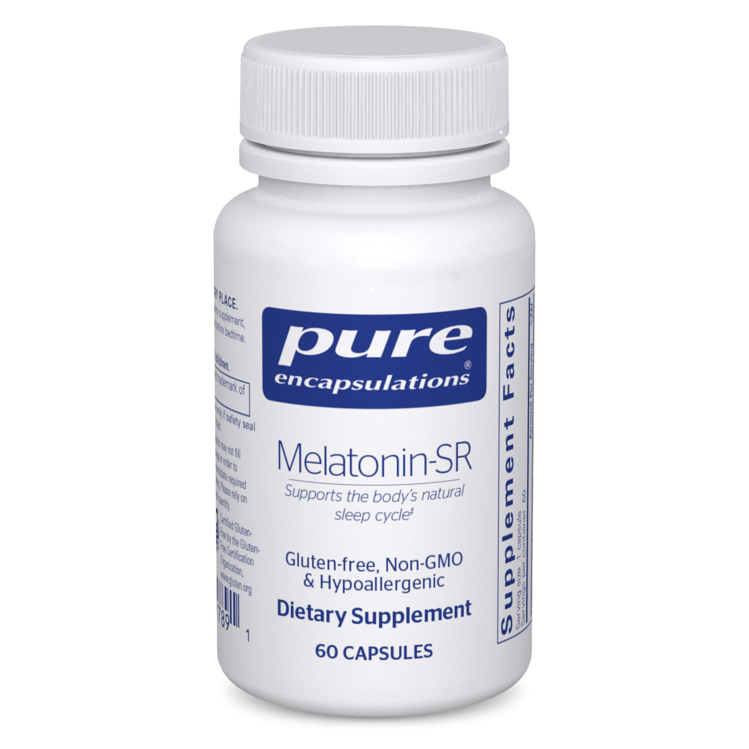 Foto 2 pulgar | Suplemento Para Dormir Pure Encapsulations Melatonin-sr 60 Cápsulas - Venta Internacional.