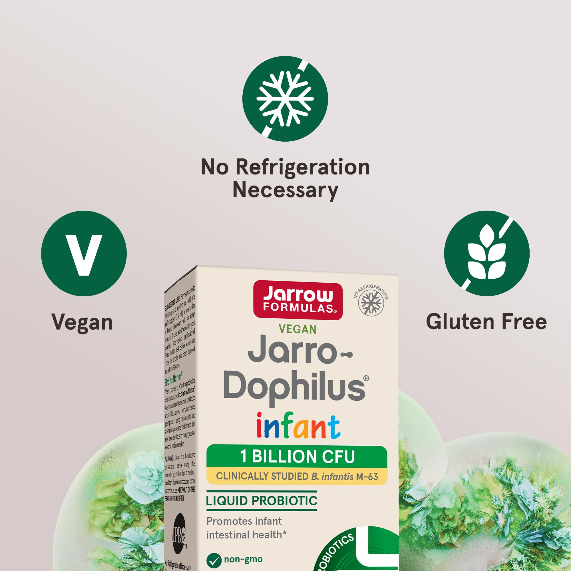 Foto 6 pulgar | Probiótico Líquido Jarrow Formulas Jarro-dophilus Infant 15 Ml - Venta Internacional.