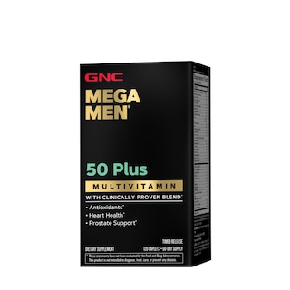 Foto 1 | Suplemento Multivitamínico Gnc Mega Men 50 Plus 120 Tabletas - Venta Internacional.