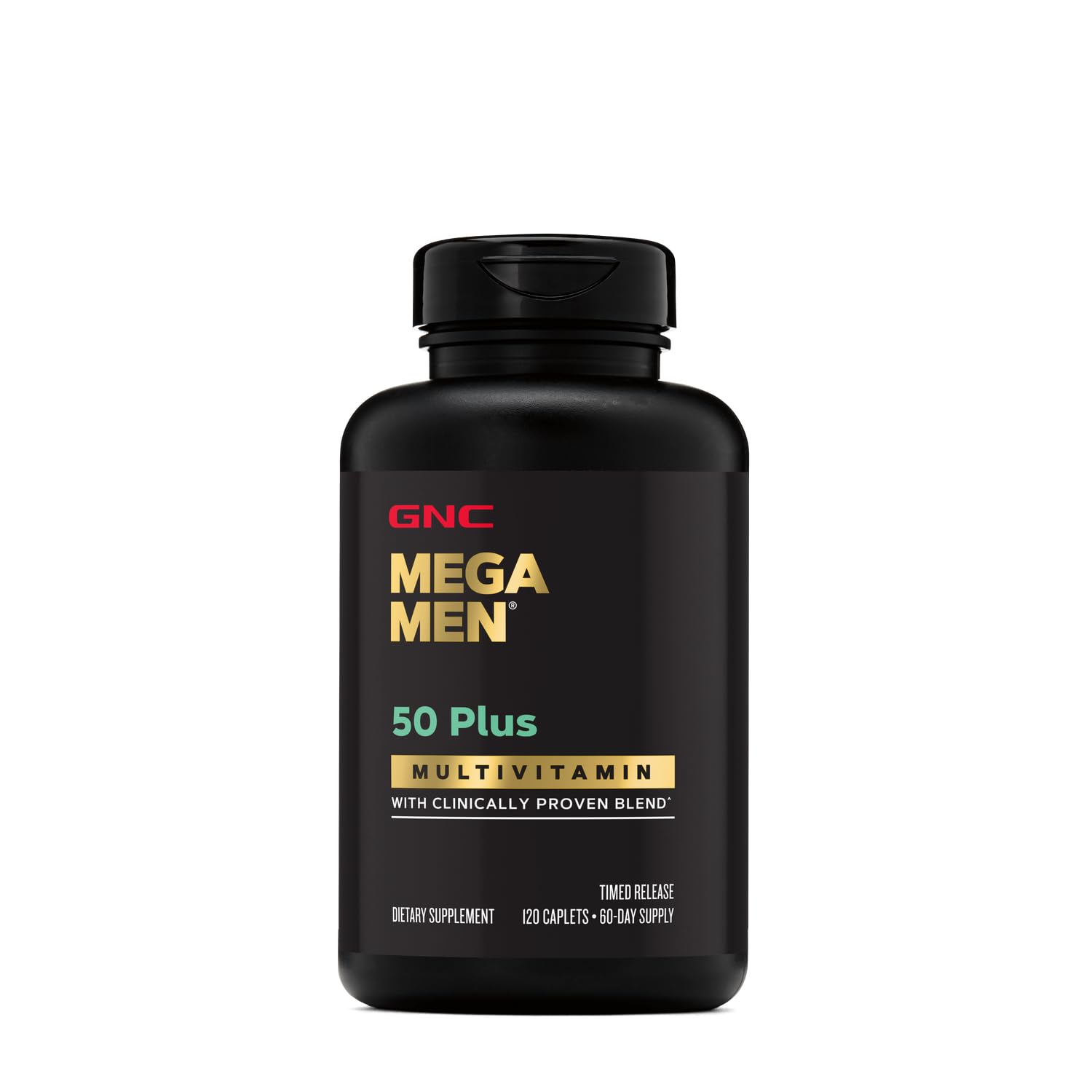 Foto 4 pulgar | Suplemento Multivitamínico Gnc Mega Men 50 Plus 120 Tabletas - Venta Internacional.