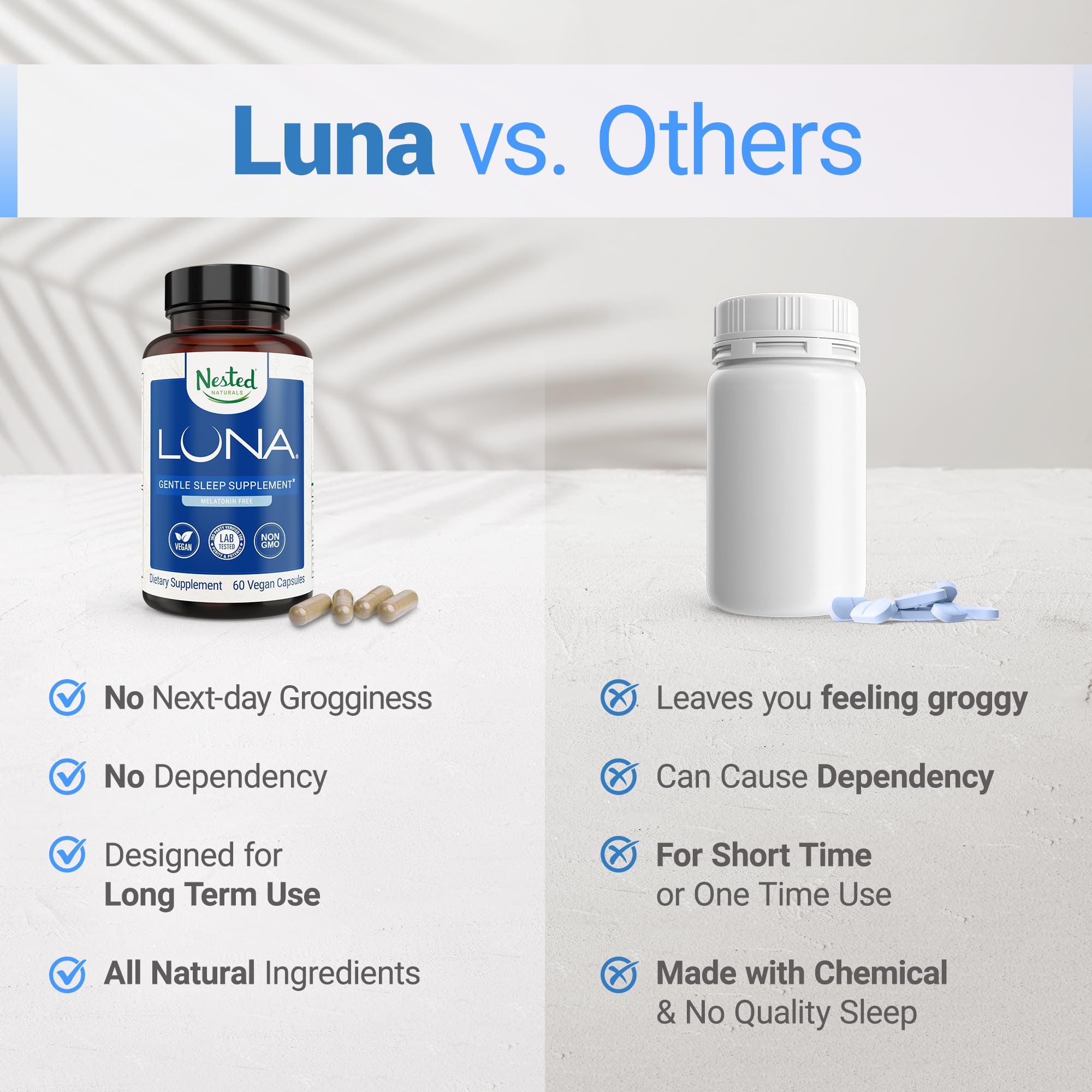 Foto 4 pulgar | Sleep Aid Nested Naturals Luna Sin Melatonina Paquete de 2 - Venta Internacional