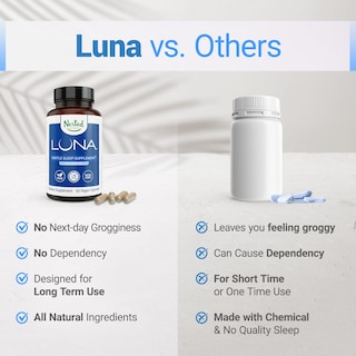 Foto 3 | Sleep Aid Nested Naturals Luna Sin Melatonina Paquete de 2 - Venta Internacional