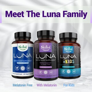 Foto 5 | Sleep Aid Nested Naturals Luna Sin Melatonina Paquete de 2 - Venta Internacional