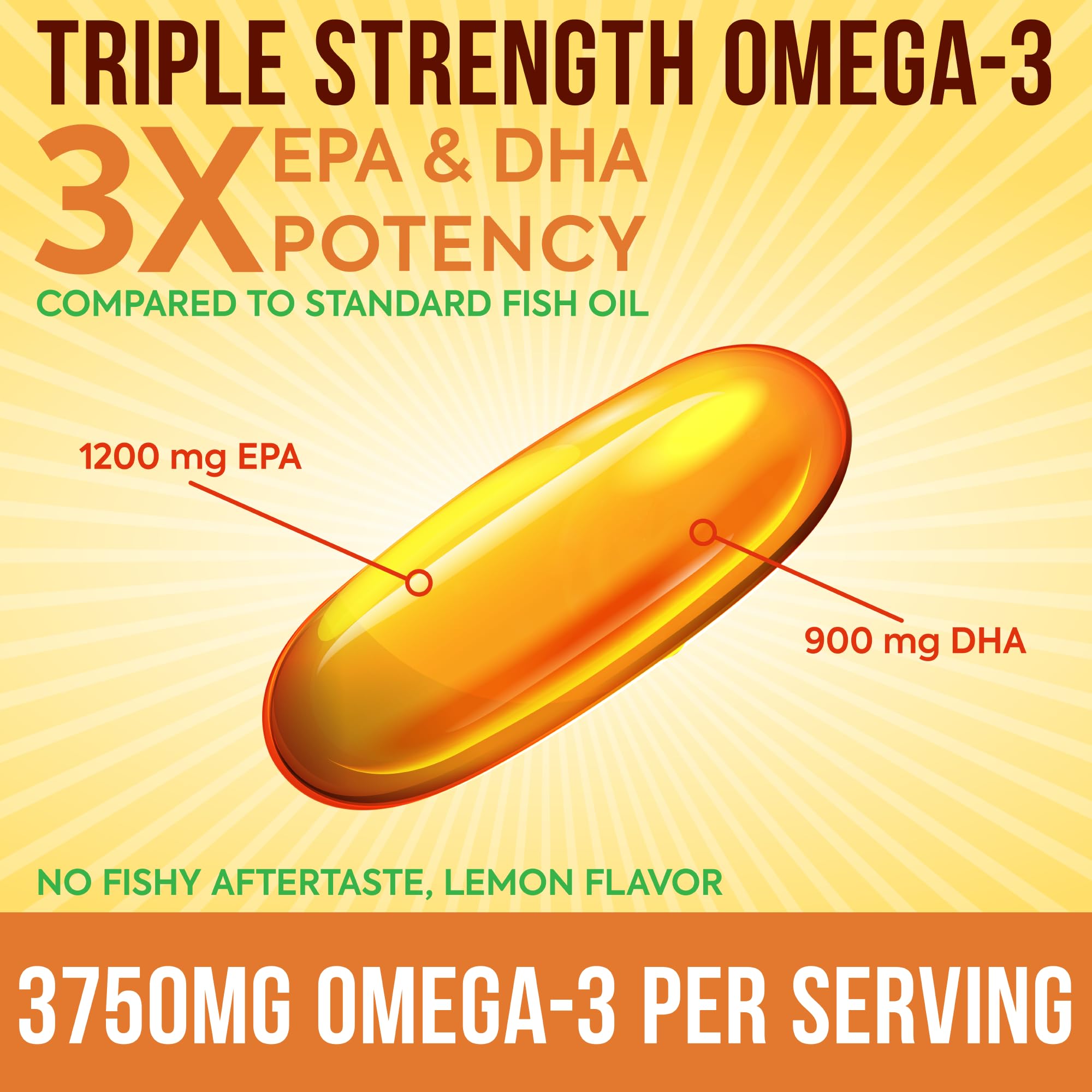 Foto 5 pulgar | Suplemento De Aceite De Pescado Omega 3 De Dr. Martin's Nutrition 3750 Mg - Venta Internacional.