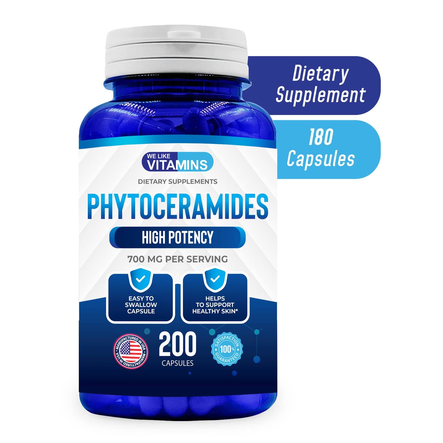 Foto 7 | Suplemento De Fitoceramida We Like Vitamins 700 Mg 200 Cápsulas - Venta Internacional.