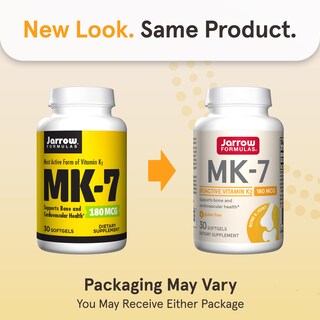 Foto 2 | Suplemento Jarrow Formulas Mk-7 180 Mcg De Vitamina K2 30 Cápsulas Blandas - Venta Internacional.