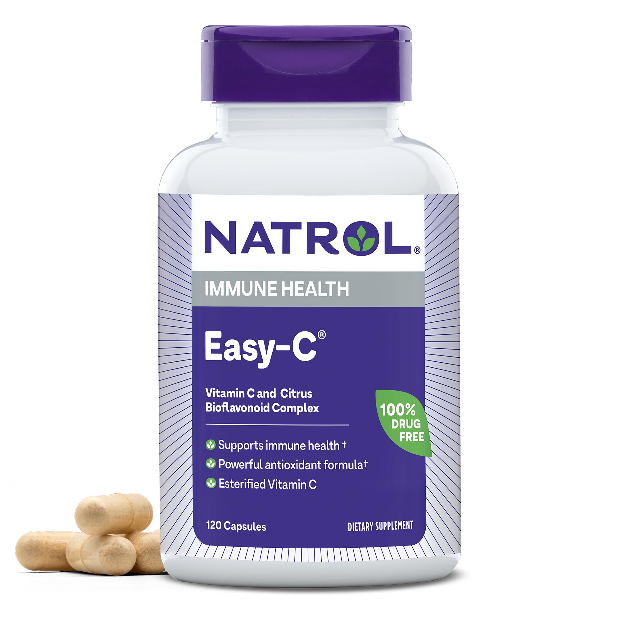Foto 2 pulgar | Suplemento Dietético Natrol Easy-c Immune Health 500 Mg 120 Cápsulas - Venta Internacional.