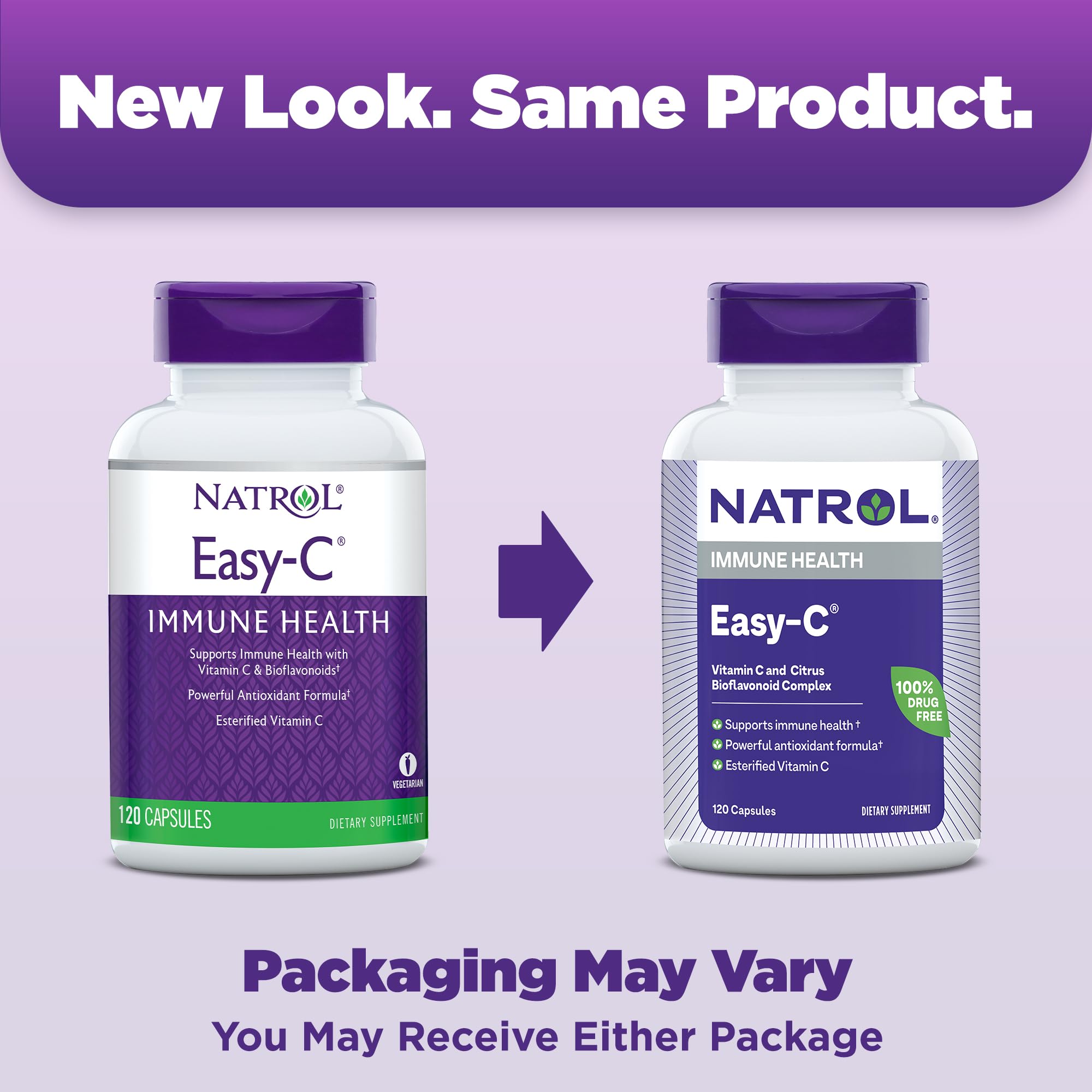 Foto 2 | Suplemento Dietético Natrol Easy-c Immune Health 500 Mg 120 Cápsulas - Venta Internacional.