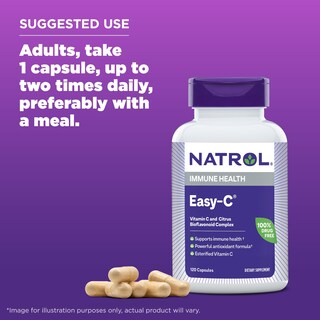 Foto 5 | Suplemento Dietético Natrol Easy-c Immune Health 500 Mg 120 Cápsulas - Venta Internacional.