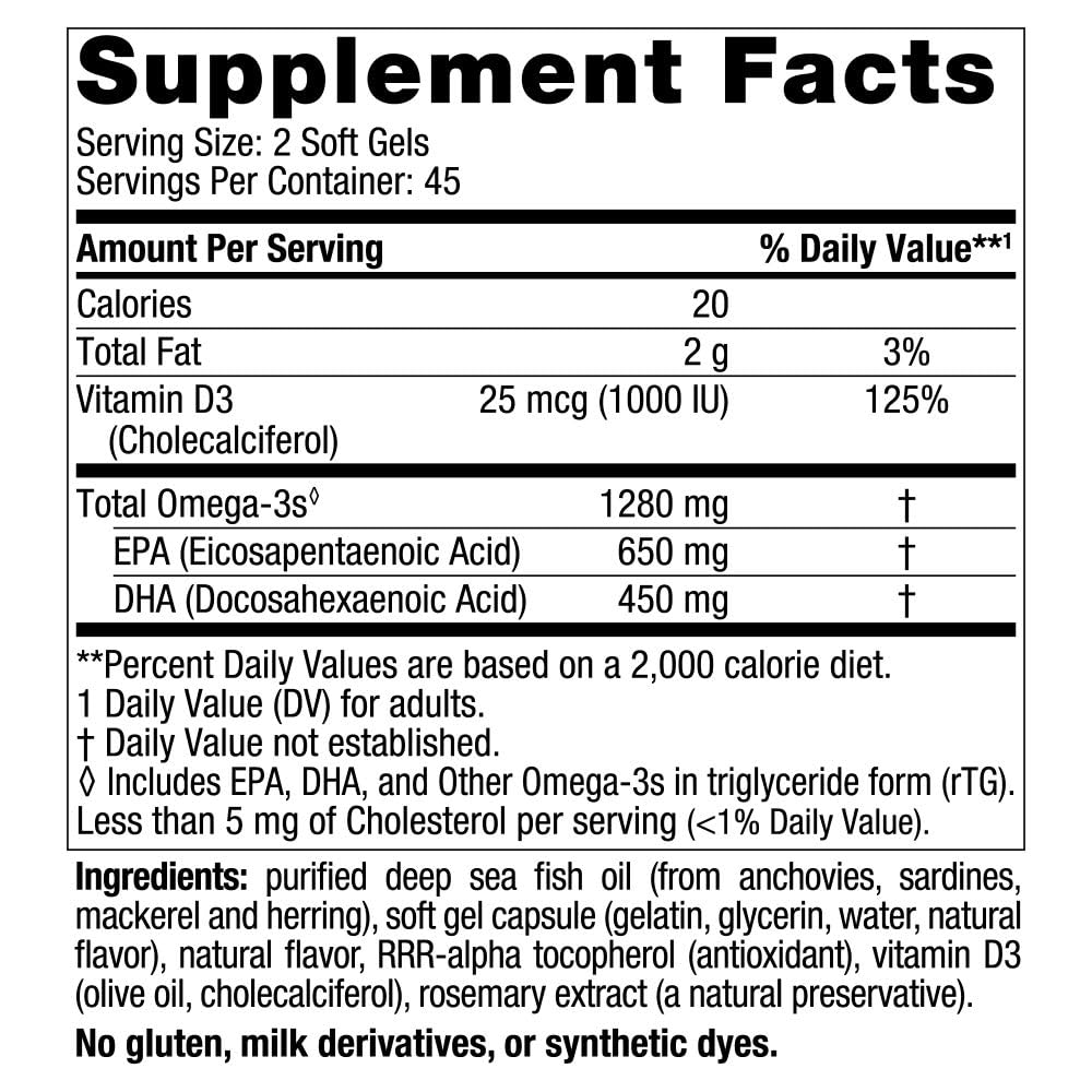 Foto 3 pulgar | Suplemento Nordic Naturals Ultimate Omega-d3 90 Cápsulas Blandas - Venta Internacional.