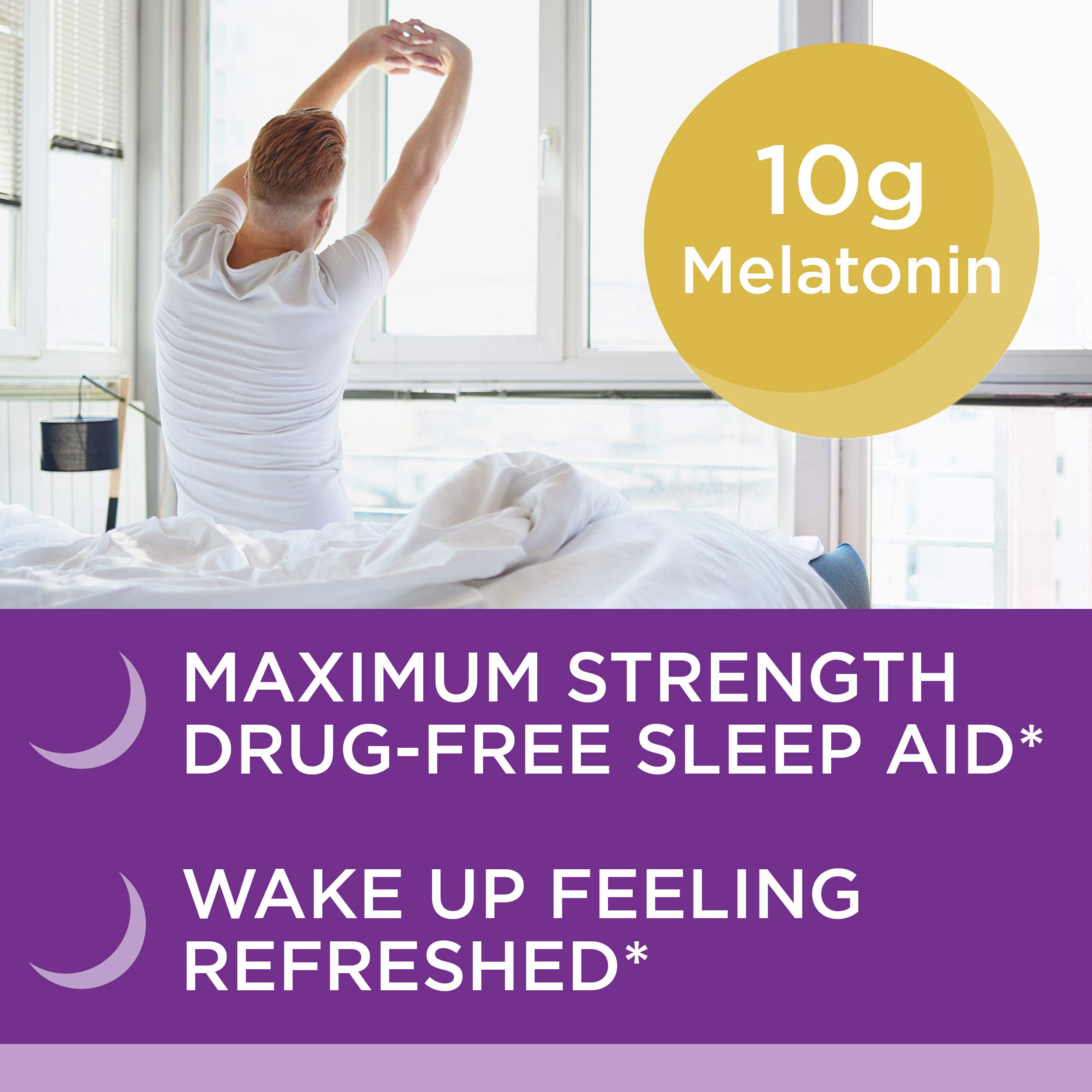 Foto 5 pulgar | Suplemento Nature's Bounty Melatonin Sleep3 10 Mg 30 Comprimidos - Venta Internacional.