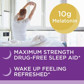 Foto 4 | Suplemento Nature's Bounty Melatonin Sleep3 10 Mg 30 Comprimidos - Venta Internacional.