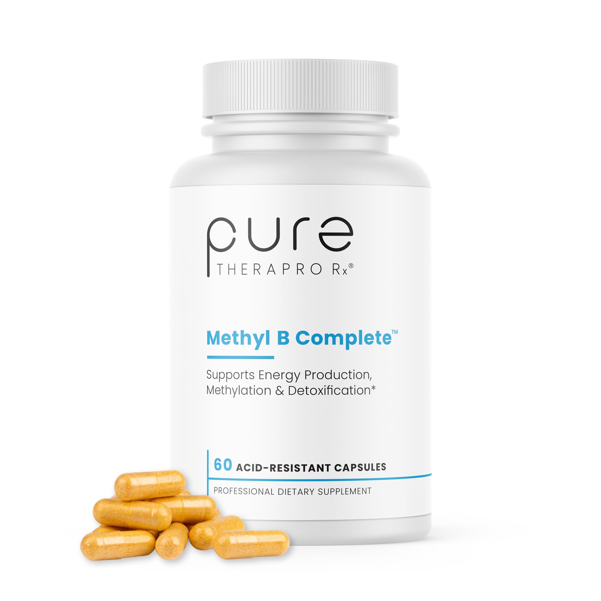 Foto 2 pulgar | Suplemento Pure Therapro Rx Methyl B Complete 60 Cápsulas - Venta Internacional.