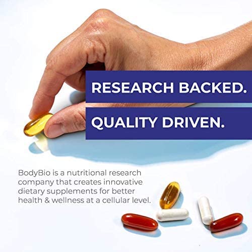 Foto 5 pulgar | Suplemento Bodybio Balance Oil Omega 3 Y 6 60 Cápsulas Blandas - Venta Internacional.