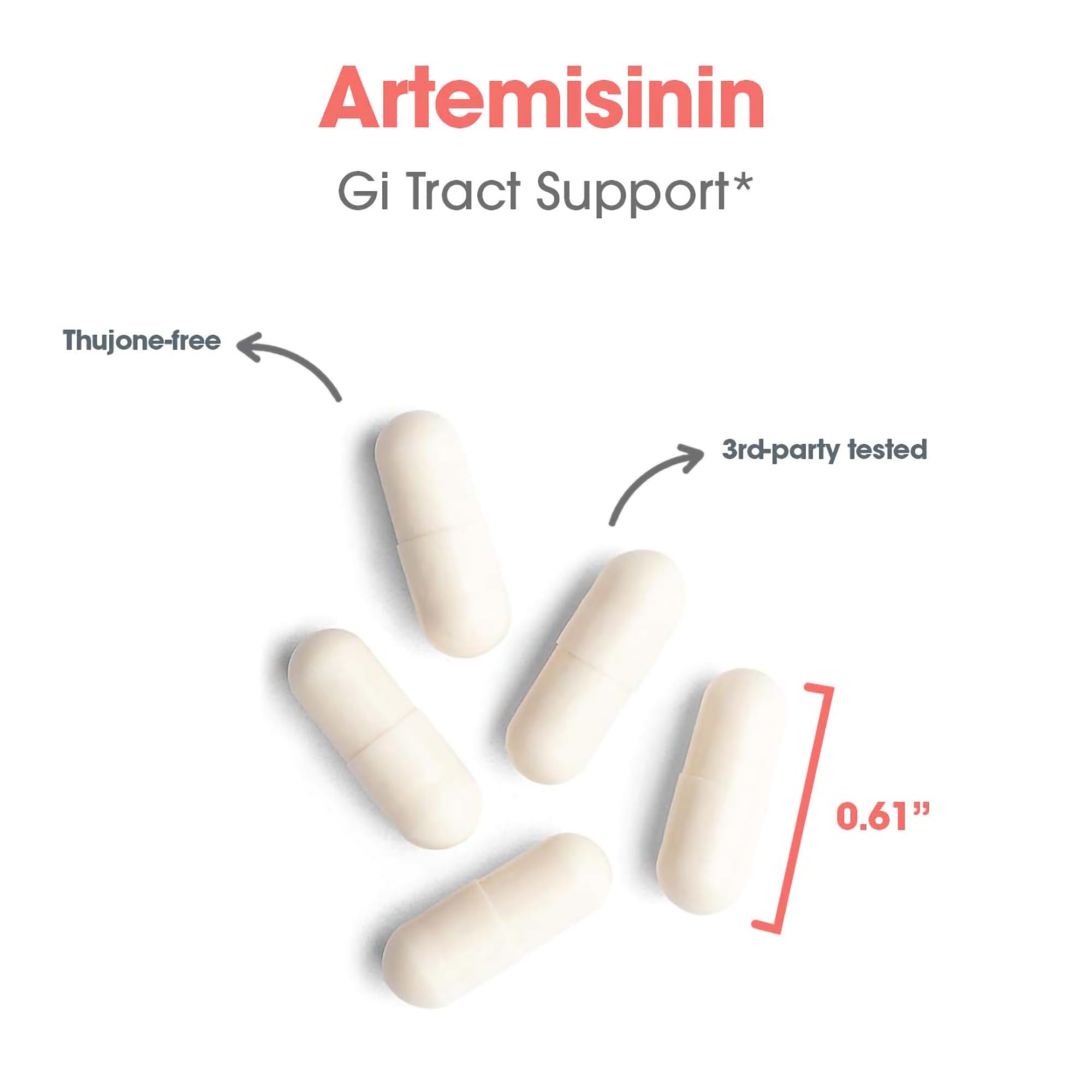 Foto 7 pulgar | Suplemento De Artemisinina Del Allergy Research Group, 100 Mg, 90 Cápsulas - Venta Internacional.