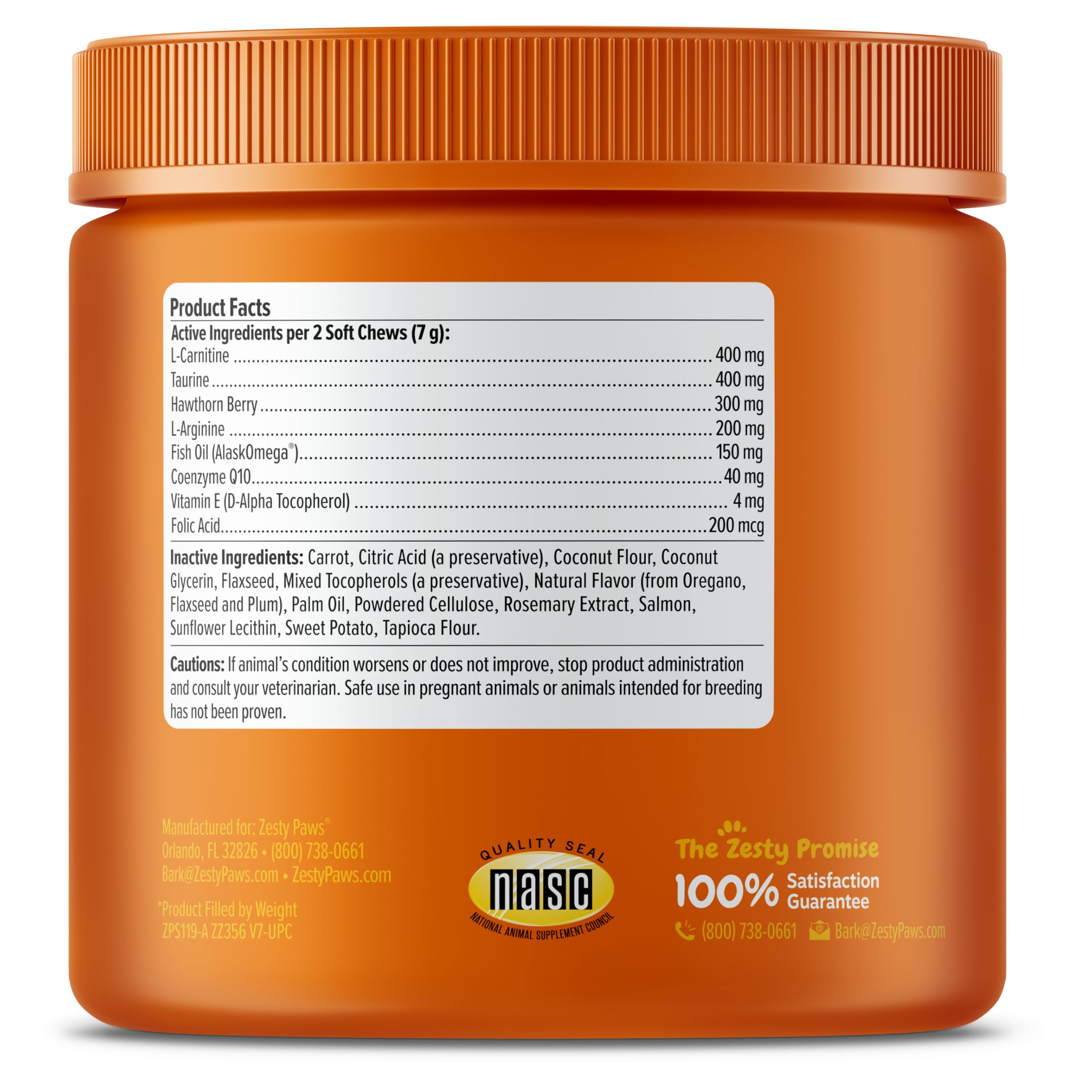 Foto 5 | Suplemento De Apoyo Cardiovascular Zesty Paws Para Perros Mayores - Venta Internacional.