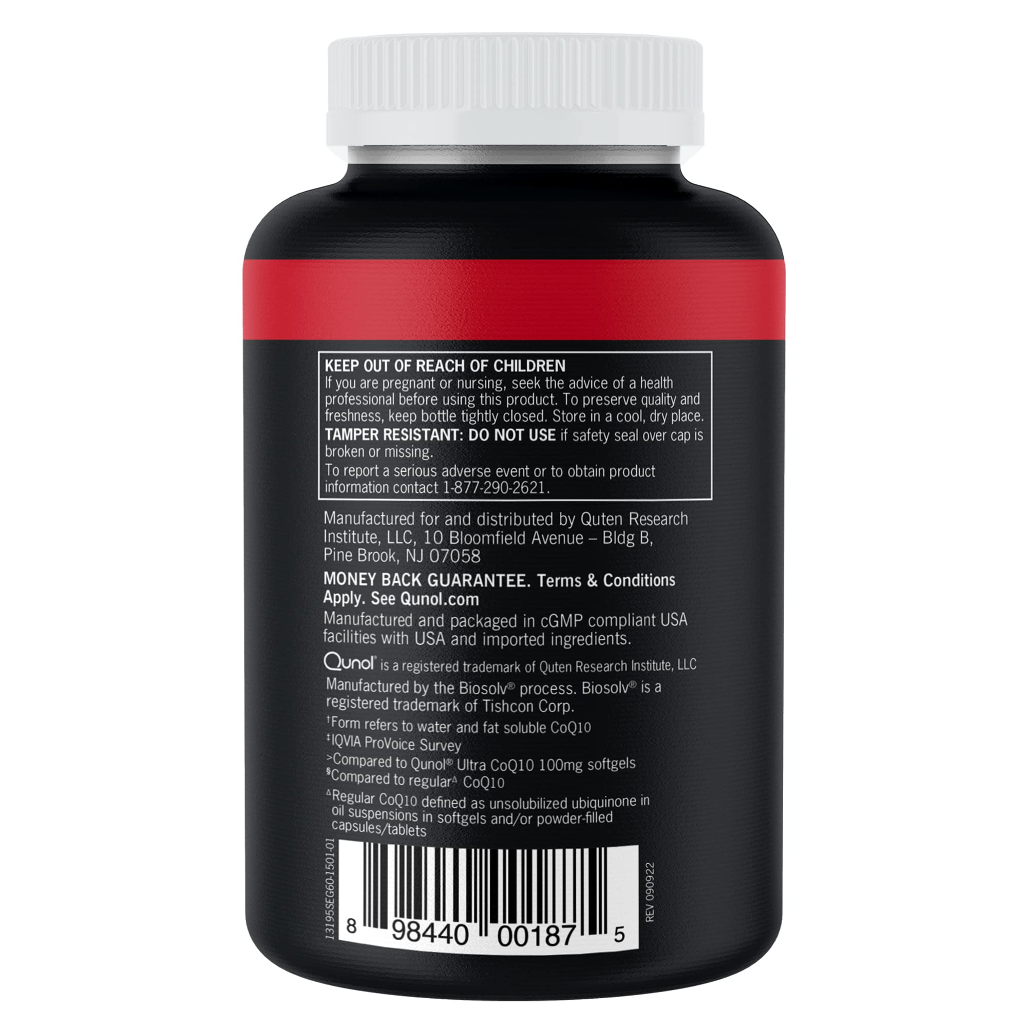 Foto 6 | Suplemento Qunol Coq10, 200 Mg, Cápsulas Blandas De Absorción Ultra Alta - Venta Internacional.