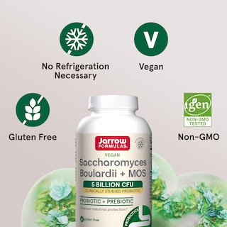 Foto 5 | Suplementos Jarrow Formulas Saccharomyces Boulardii 90 Cápsulas - Venta Internacional.