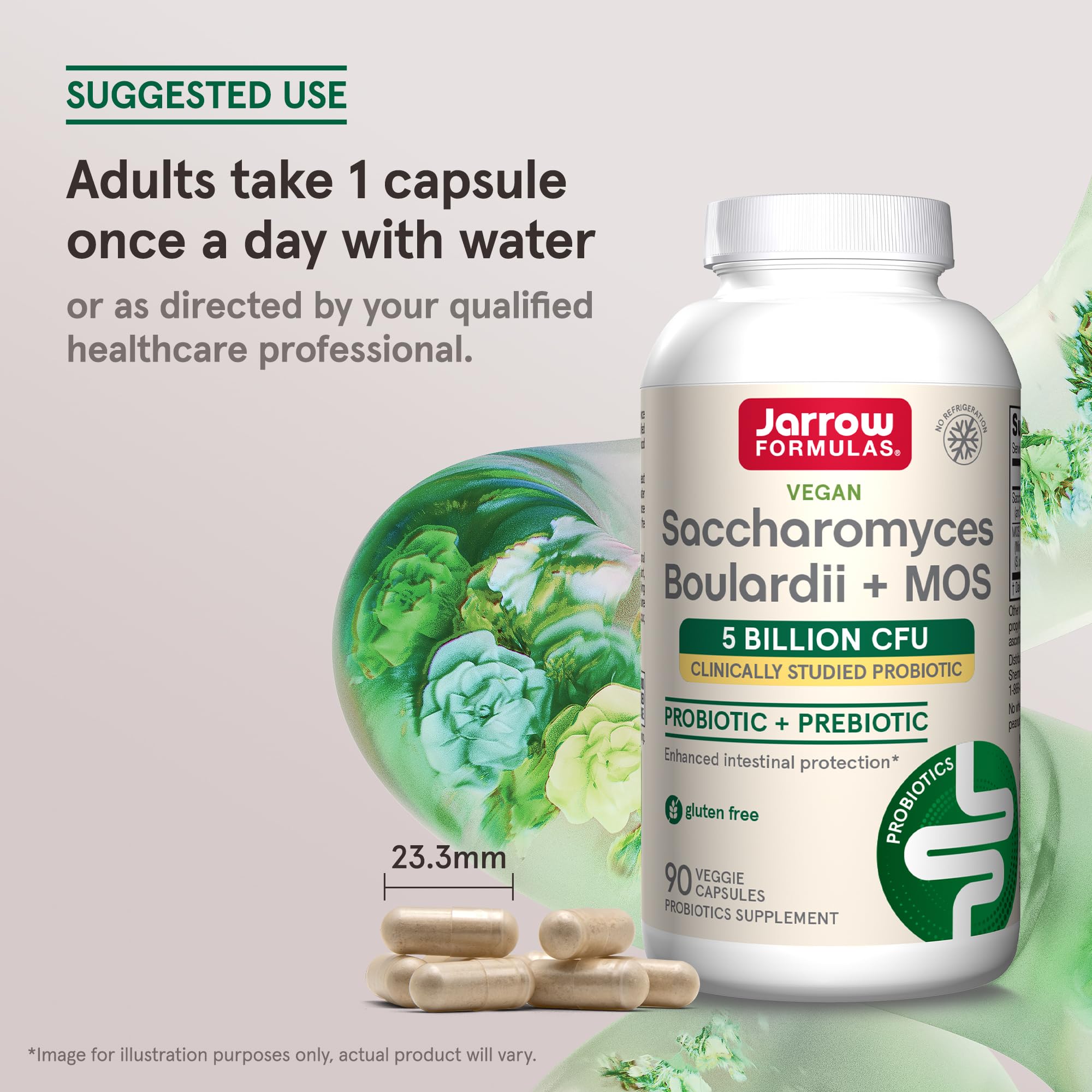 Foto 7 | Suplementos Jarrow Formulas Saccharomyces Boulardii 90 Cápsulas - Venta Internacional.