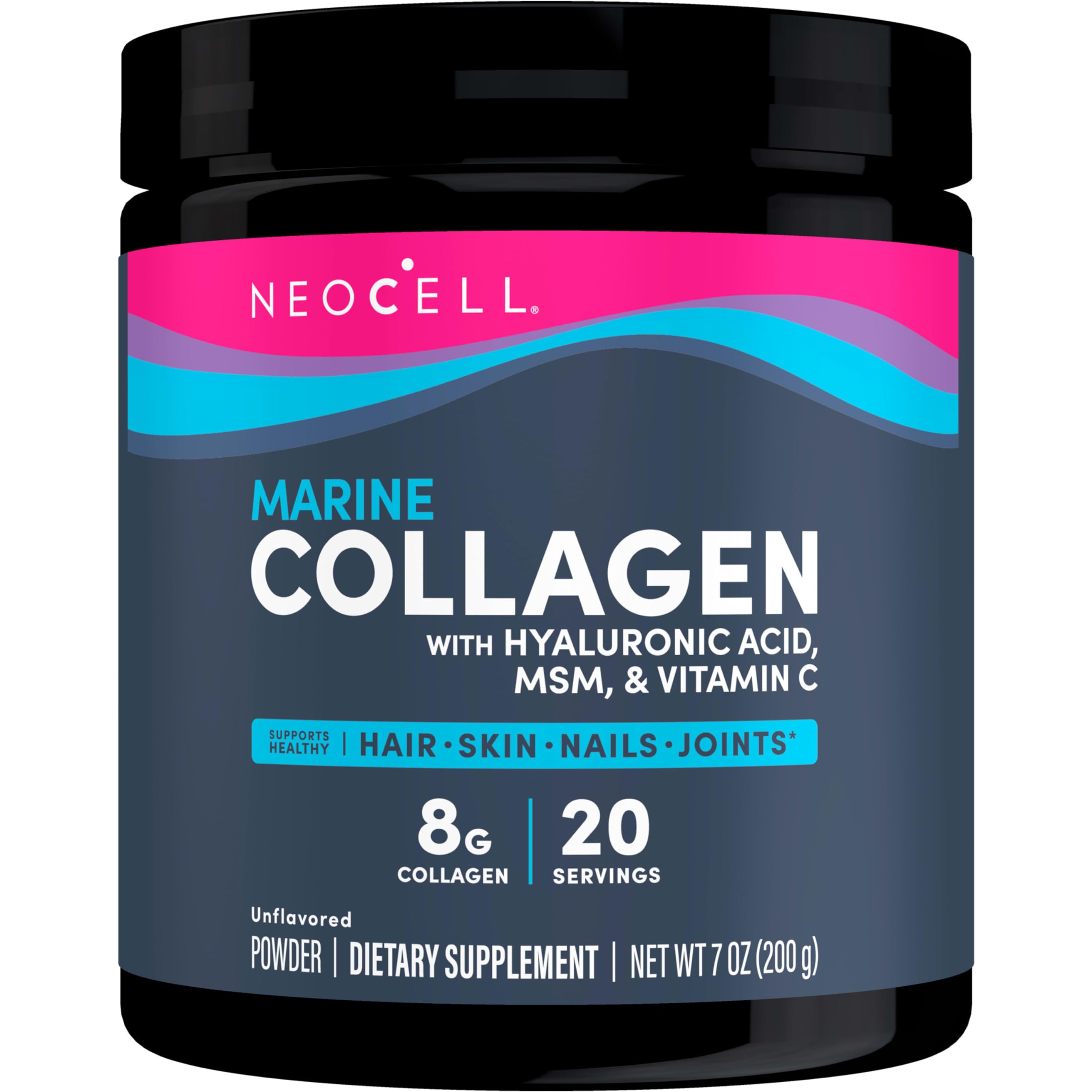 Foto 2 pulgar | Suplementos De Colágeno Marino Neocell Con Ácido Hialurónico 200 G - Venta Internacional.