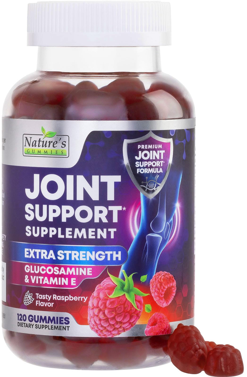 Suplemento De Apoyo Para Las Articulaciones Nature's Gummies Glucosamine 120 Gomitas - Venta Internacional.