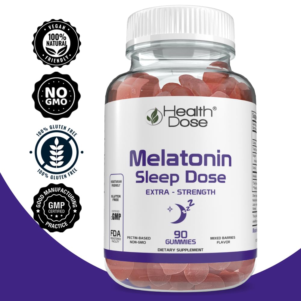 Foto 7 pulgar | Melatonina Health Dose 6 Mg Gomitas 90 Unidades - Venta Internacional