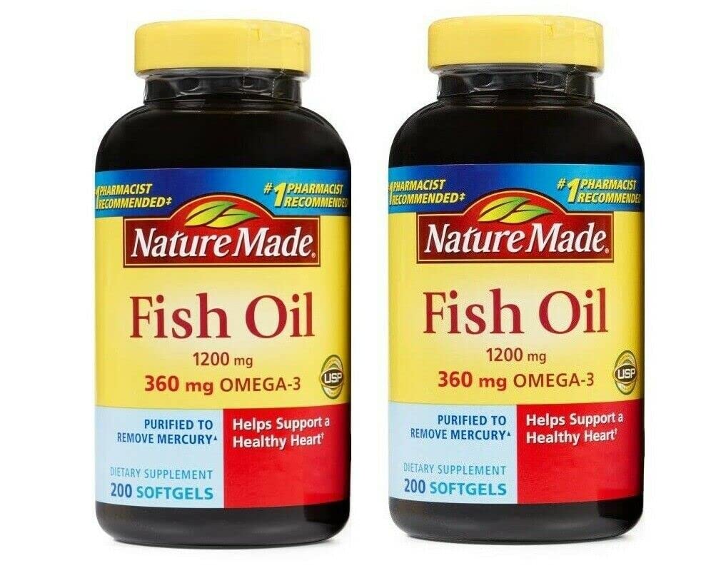 Foto 5 | Suplemento De Aceite De Pescado Hecho En La Naturaleza, 1200 Mg De Omega-3, 400 Cápsulas Blandas - Venta Internacional.