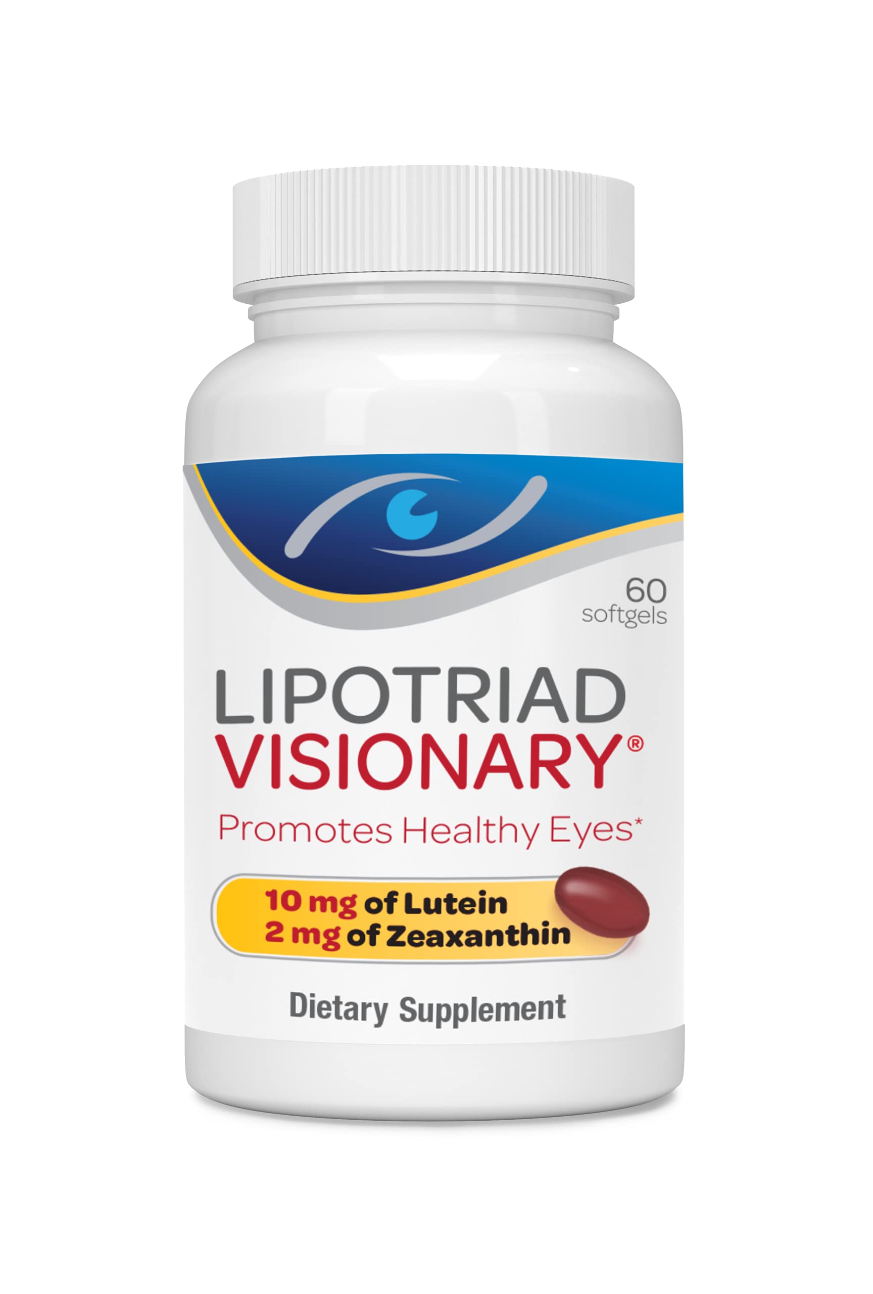 Foto 2 pulgar | Eye Vitamins Lipotriad Visionary 60 Cápsulas De Luteína Y Zeaxantina - Venta Internacional.