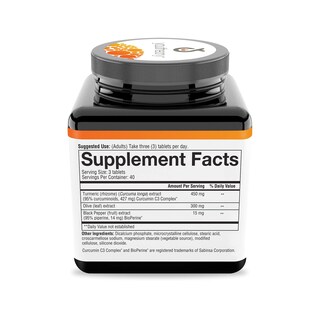 Foto 4 | Suplemento Youtheory Curcumina Con Cúrcuma Y Pimienta Negra 120 Tabletas - Venta Internacional.