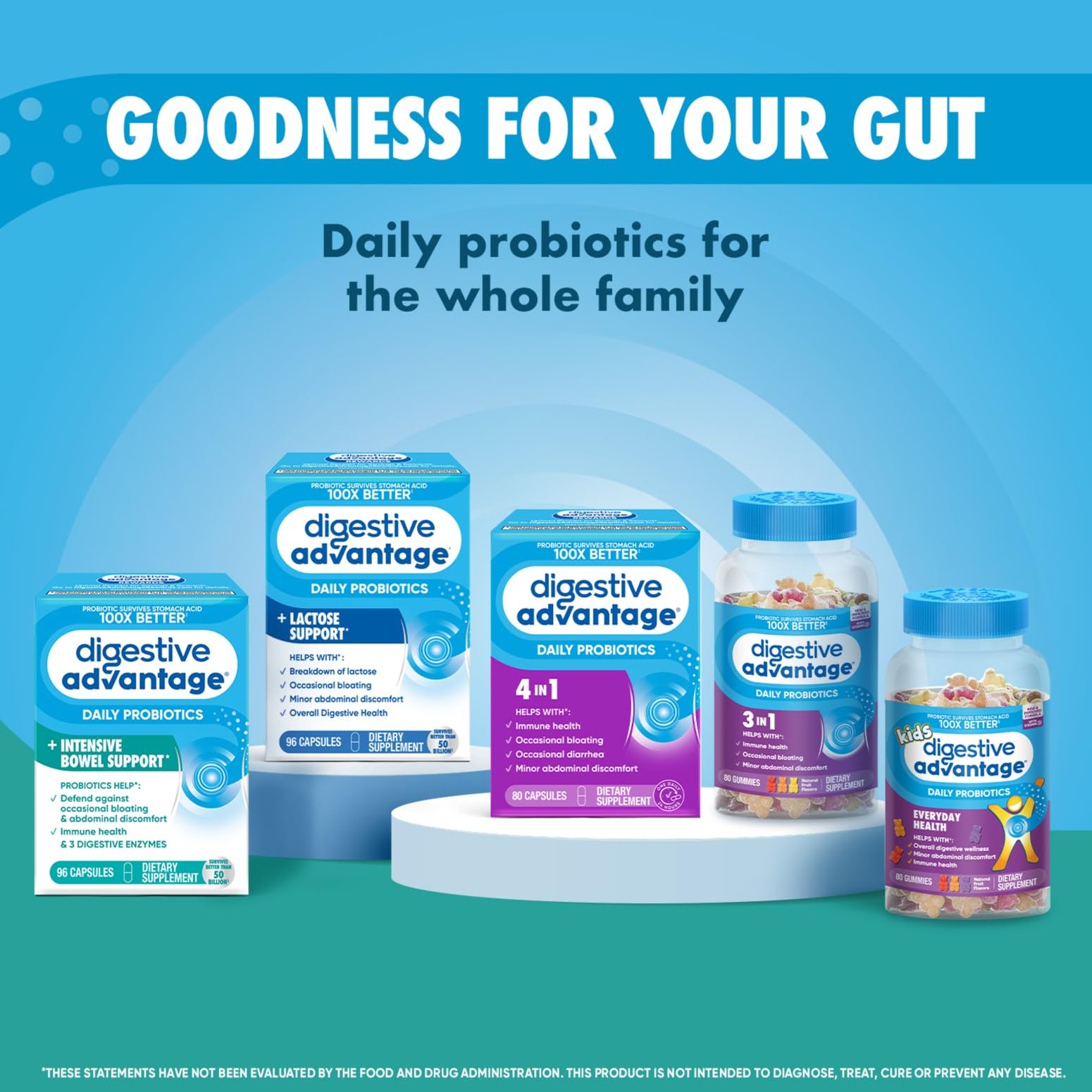 Foto 8 pulgar | Suplemento Digestive Advantage Ibs Probiotics 96 Cápsulas - Venta Internacional.