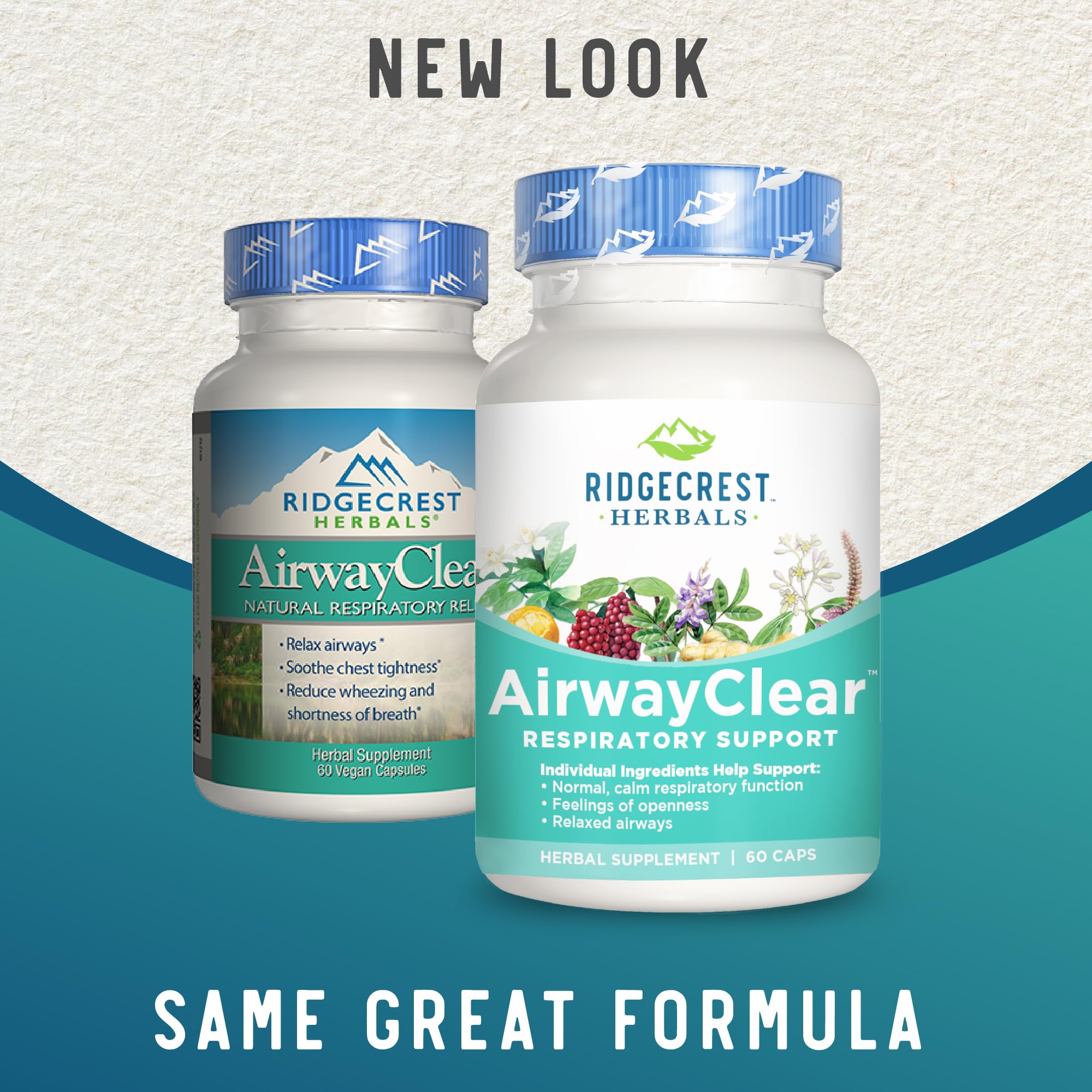 Foto 5 | Suplementos Ridgecrest Herbals Airwayclear Lung Health 60 Cápsulas - Venta Internacional.