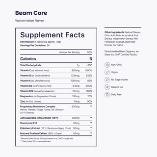 Foto 6 | Suplemento Beam Core Immune Support Con Sabor A Sandía - Venta Internacional.