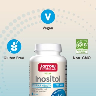 Foto 5 | Suplemento De Inositol De Jarrow Formulas, 750 Mg, 100 Cápsulas Vegetarianas - Venta Internacional.