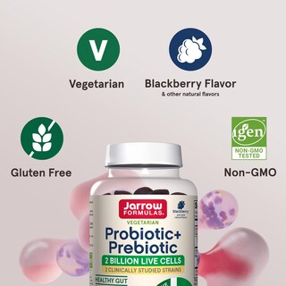 Foto 5 | Gomitas Prebióticas Probióticas+ Supplement Jarrow Formulas, 60 Unidades - Venta Internacional.