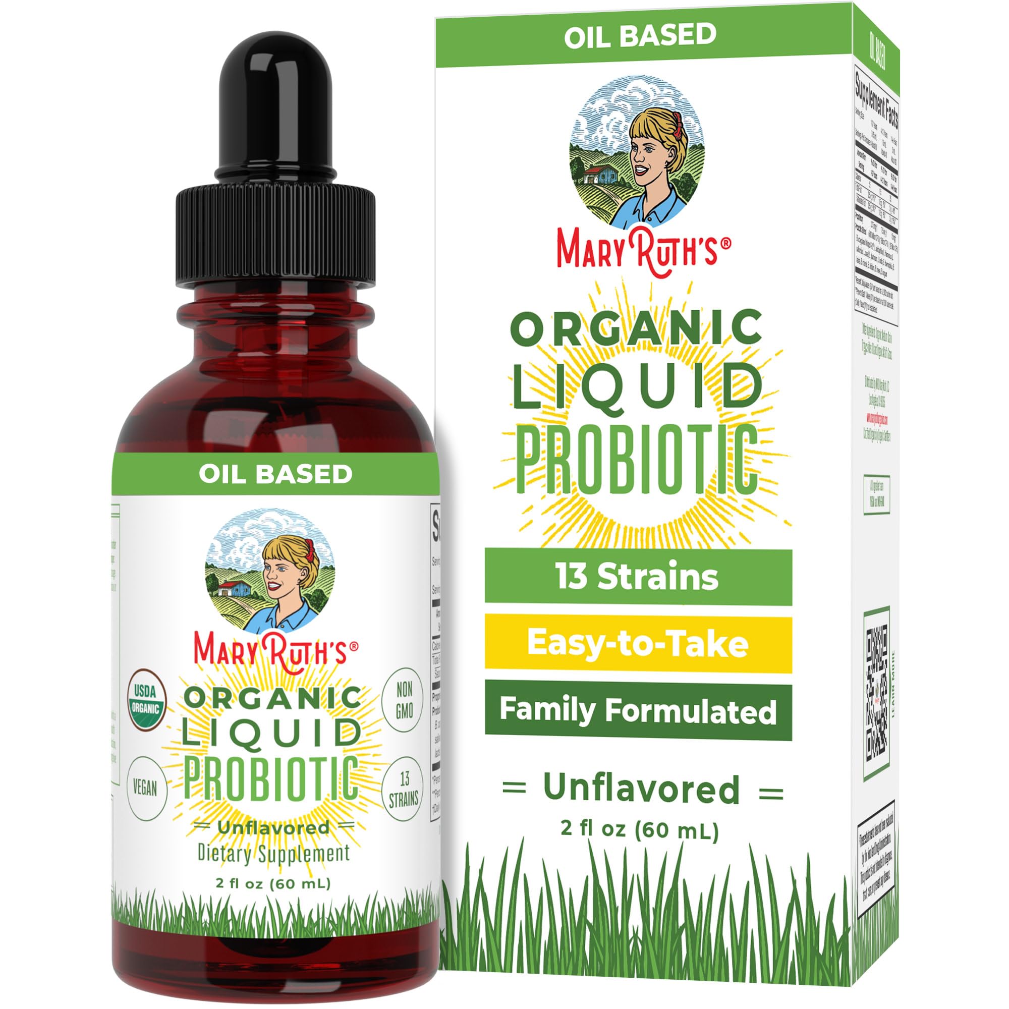 Foto 1 | Probiótico Líquido Maryruth Organics Digestive Health 60 Ml - Venta Internacional.
