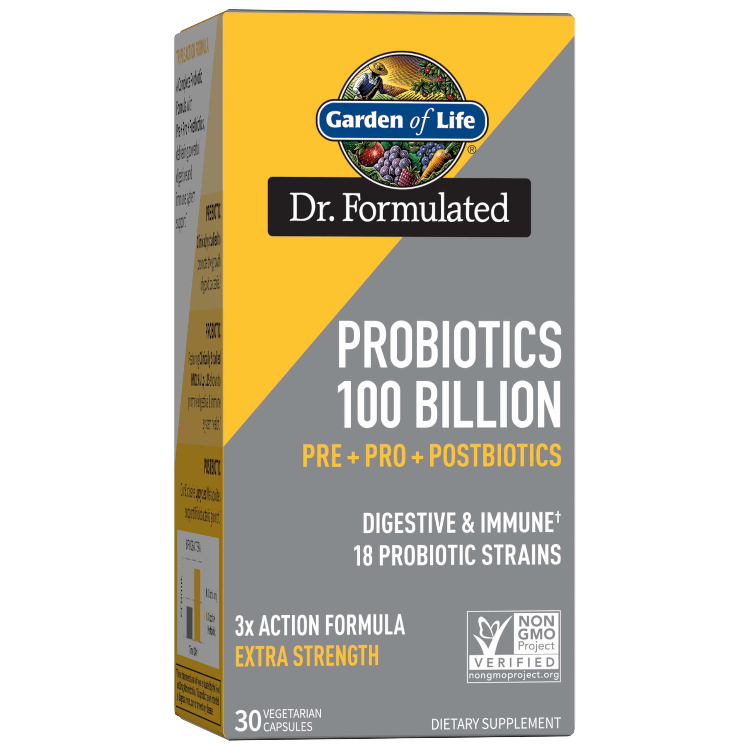 Foto 1 | Suplemento De Probióticos 3 En 1 Formulados Por El Dr. Garden Of Life 100b - Venta Internacional.