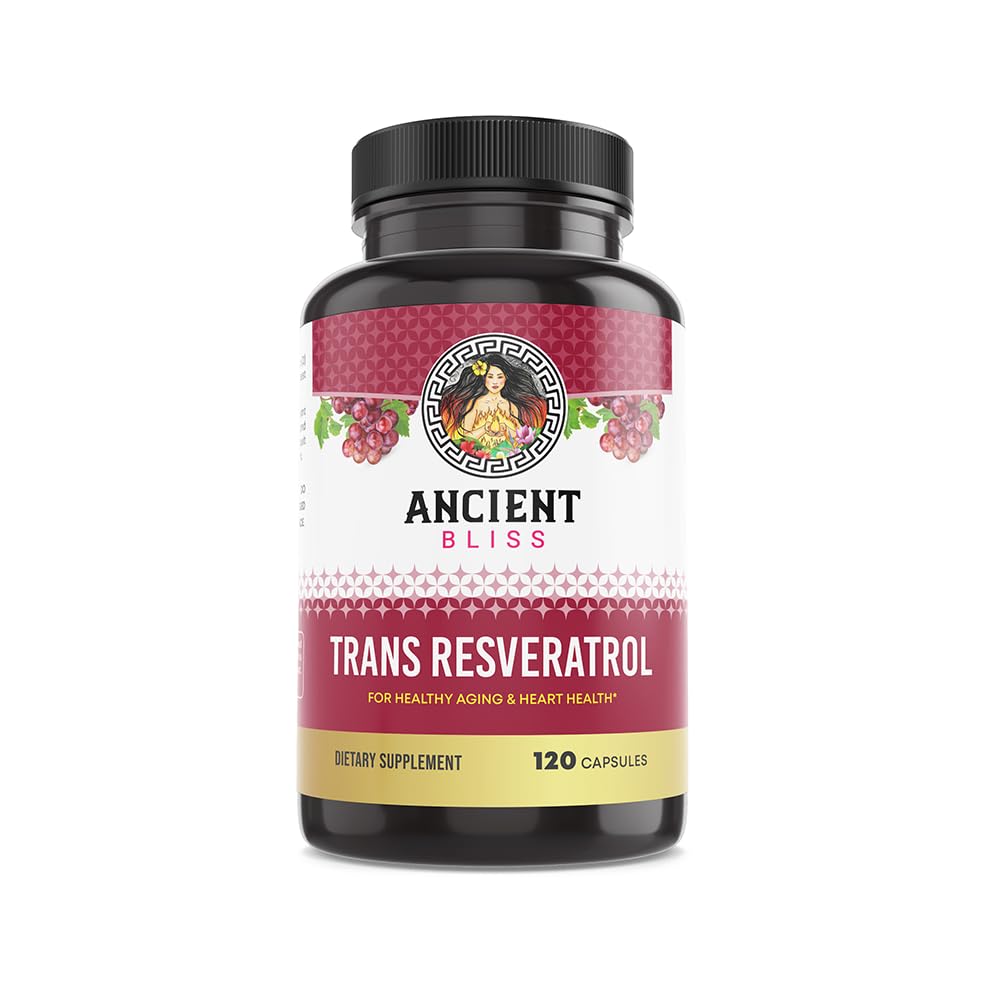 Foto 2 pulgar | Complementa El Resveratrol De Ancient Bliss Con Té Verde Y Extracto De Uva - Venta Internacional.