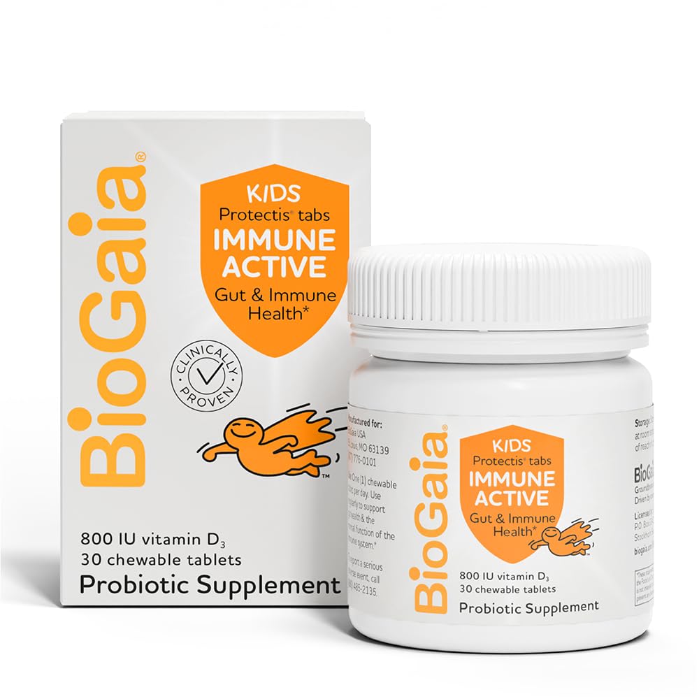 Foto 2 pulgar | Suplemento Biogaia Immune Active Kids Probiotic + Vitamina D - Venta Internacional.