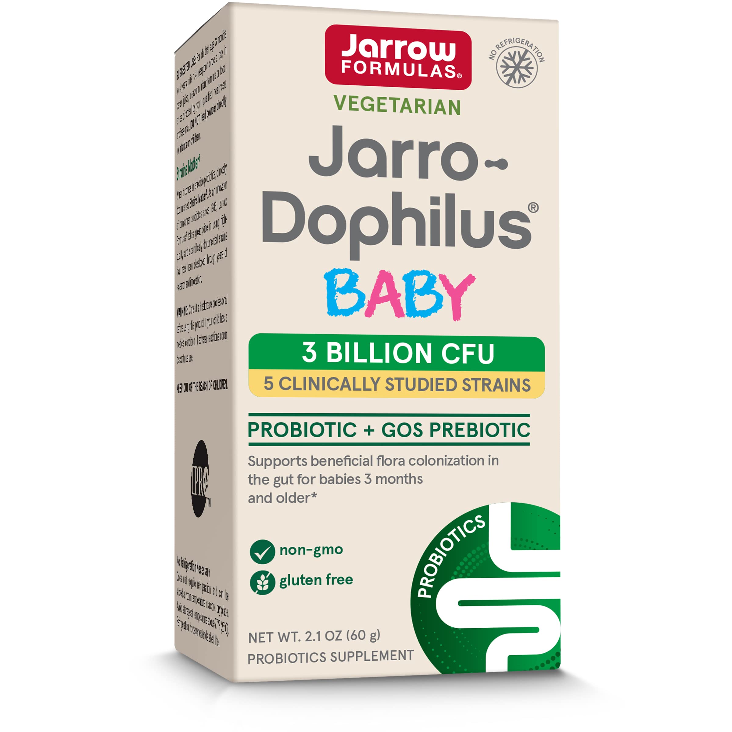 Foto 1 | Suplemento Jarro-dophilus Baby Probiotic 60d De Jarrow Formulas - Venta Internacional.