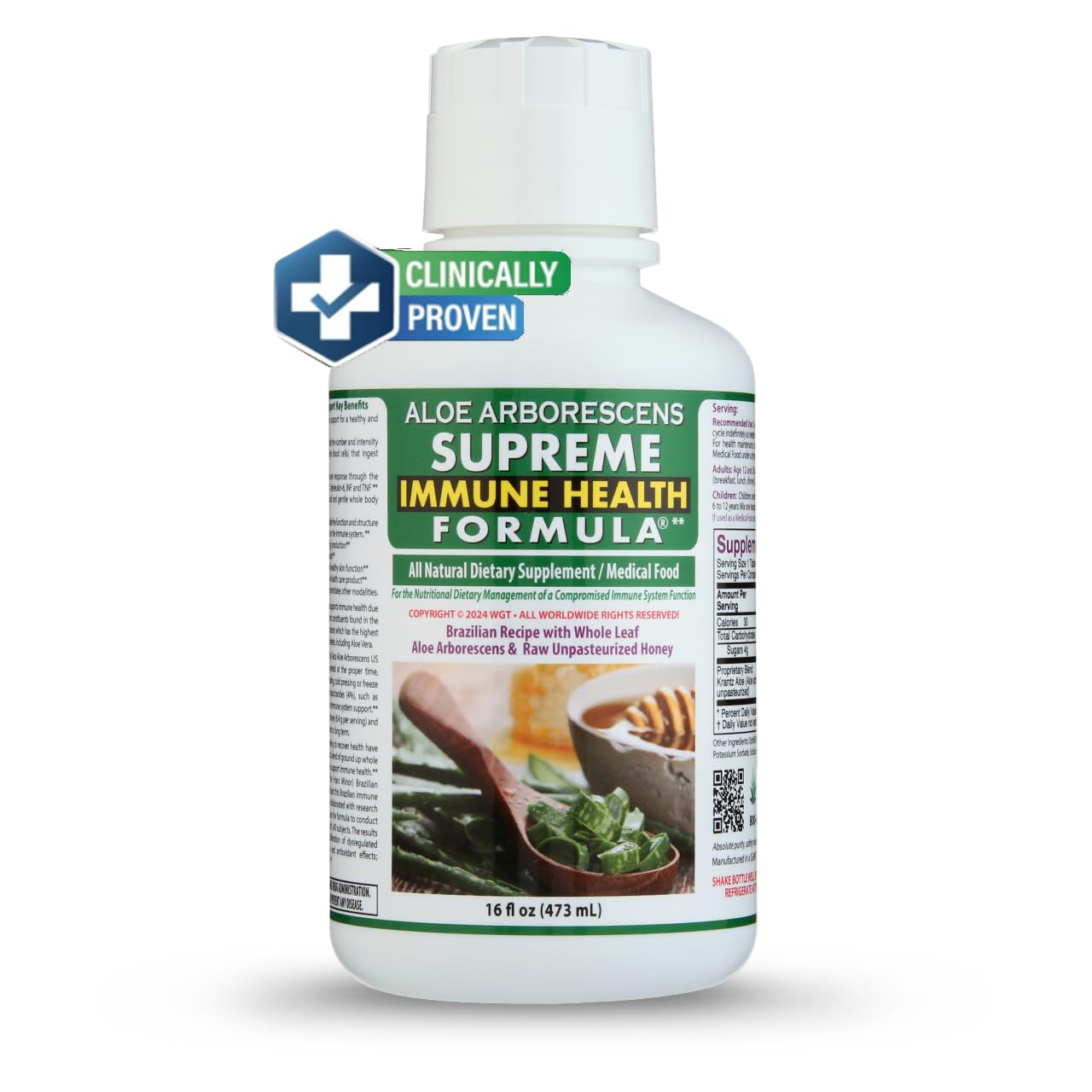 Foto 2 pulgar | Fórmula Suprema Deca Aloe Arborescens 473 Ml - Venta Internacional