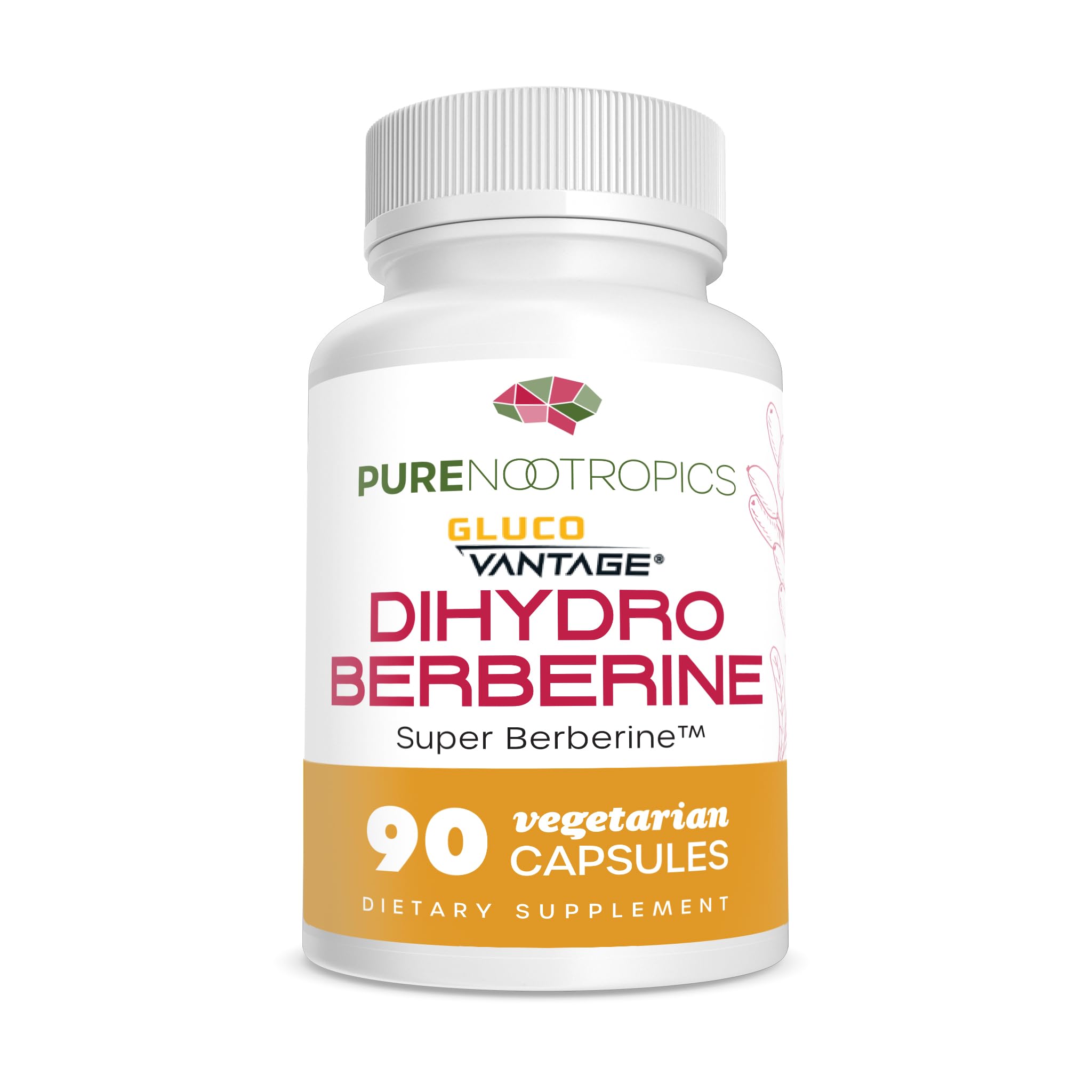Foto 2 pulgar | Suplemento de Dihidroberberberina Pura de Nootrópicos 100 Mg 90 Cápsulas - Venta Internacional