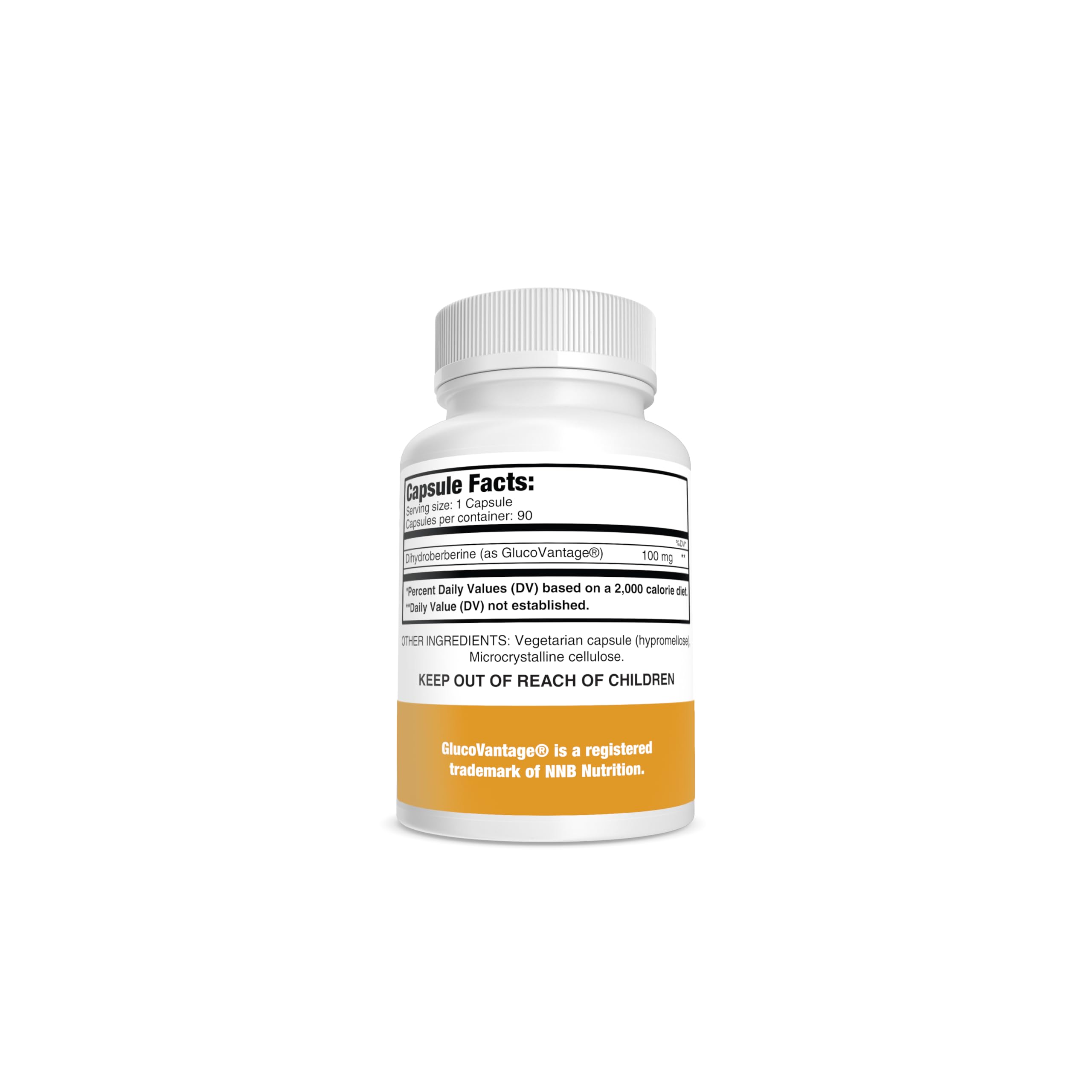 Foto 3 pulgar | Suplemento de Dihidroberberberina Pura de Nootrópicos 100 Mg 90 Cápsulas - Venta Internacional