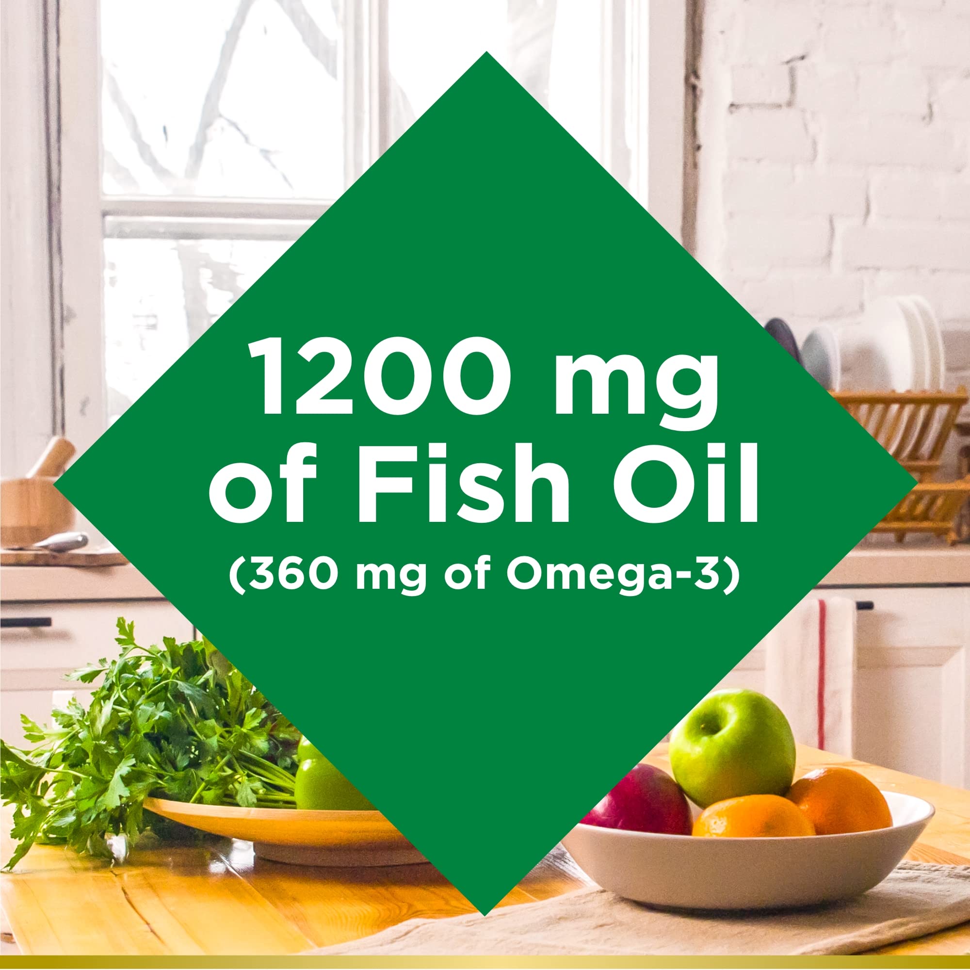 Foto 4 pulgar | Suplemento Nature's Bounty Fish Oil 1200 Mg De Omega-3 200 Cápsulas Blandas - Venta Internacional.