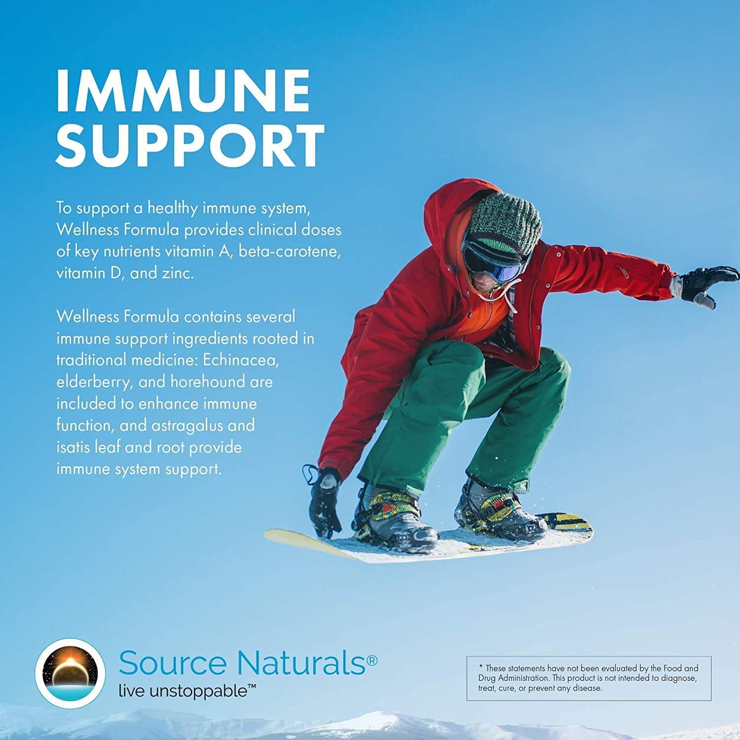 Foto 7 pulgar | Suplemento Source Naturals Wellness Formula 180 Comprimidos - Venta Internacional.