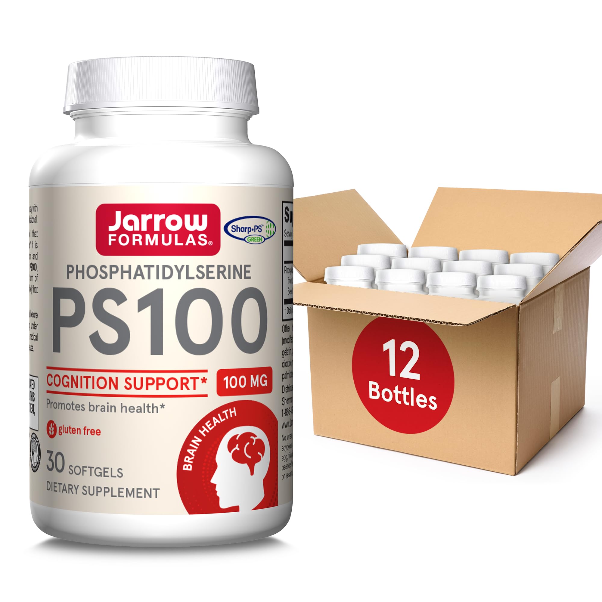 Foto 2 pulgar | Suplemento Jarrow Formulas Ps100 De Fosfatidilserina 100 Mg - Venta Internacional.