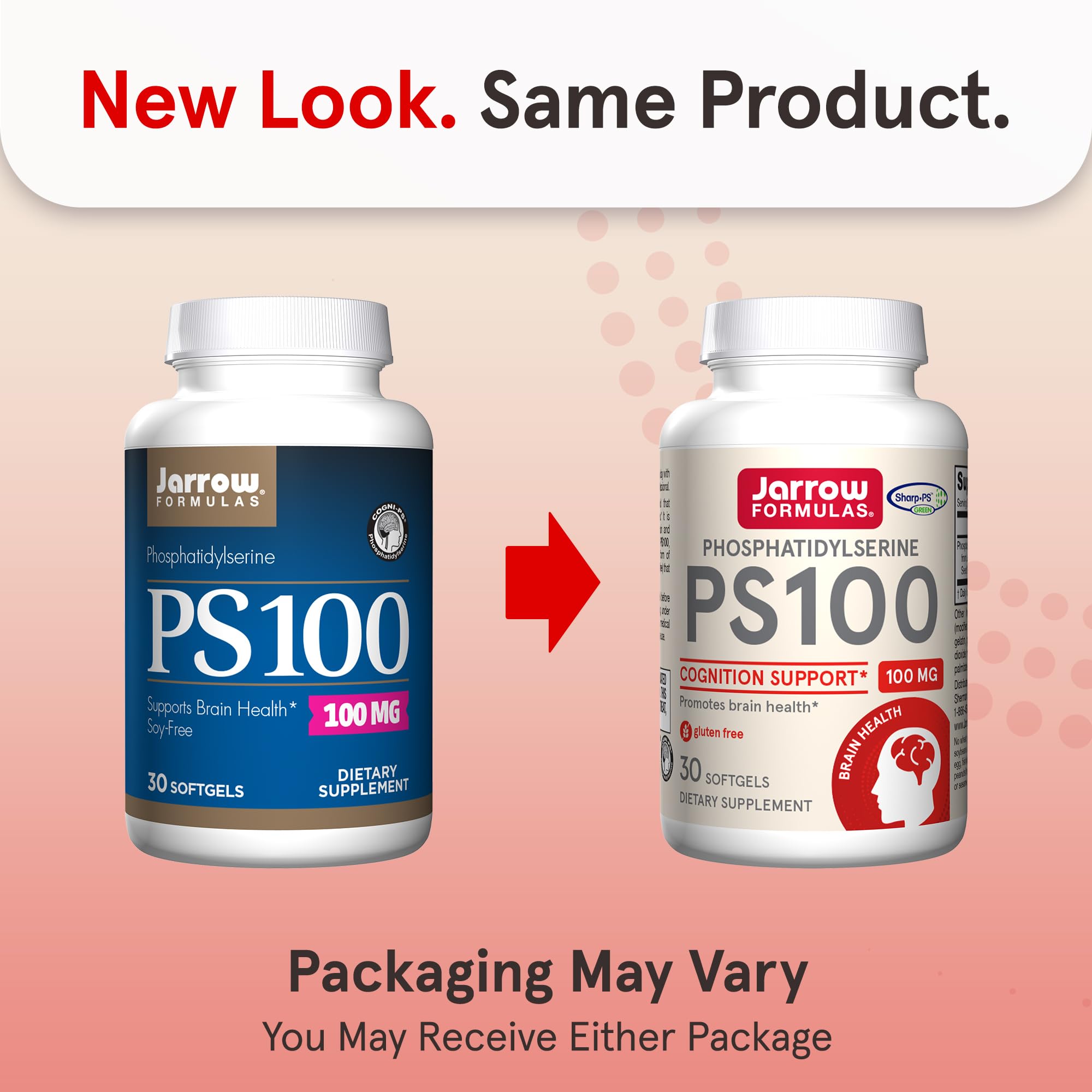 Foto 3 pulgar | Suplemento Jarrow Formulas Ps100 De Fosfatidilserina 100 Mg - Venta Internacional.