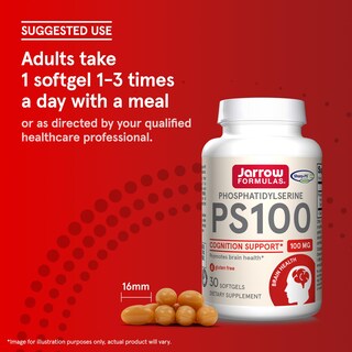 Foto 7 | Suplemento Jarrow Formulas Ps100 De Fosfatidilserina 100 Mg - Venta Internacional.