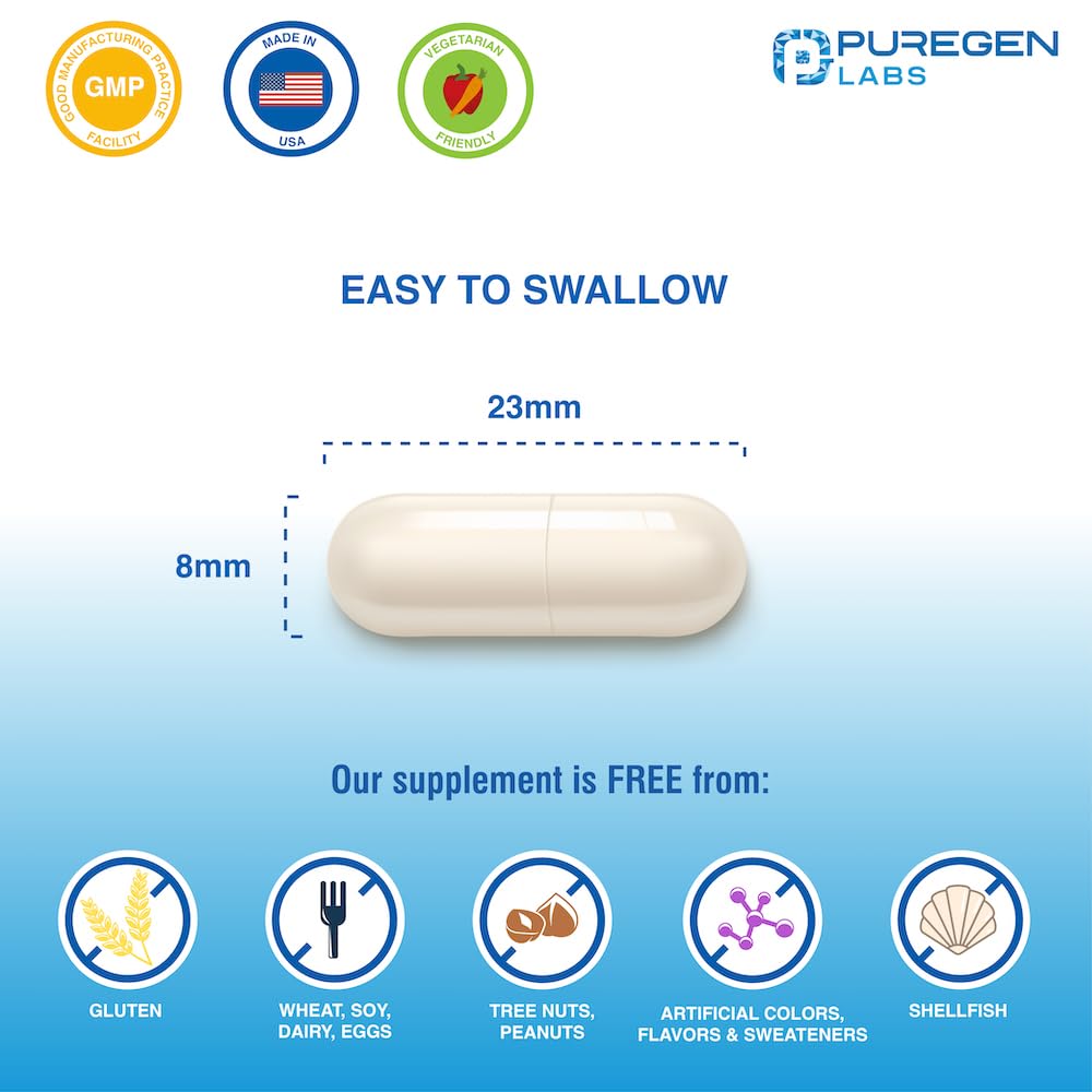 Foto 7 pulgar | Suplemento De Bicarbonato De Potasio Puregen Labs, 1020 Mg, 240 Cápsulas - Venta Internacional.