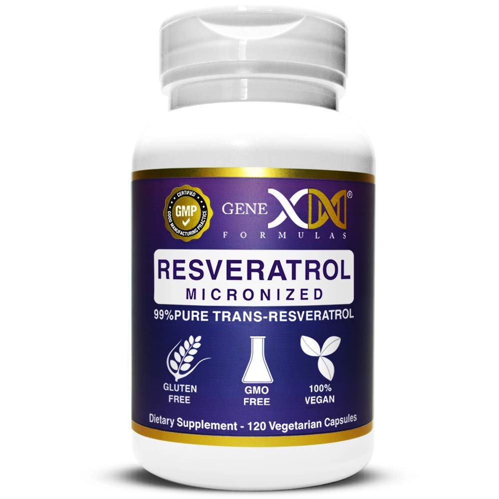 Foto 2 pulgar | Suplemento Genex Trans-resveratrol 1000 Mg 99% Puro 120 Unidades - Venta Internacional.